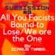 Holy Crap January Covers Contest Submission #3, Icarus Tyree: All You Fascists Bound to Lose/We are the One.