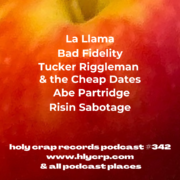 Ep 342! With​​ music by: La Llama, Bad Fidelity, Tucker Riggleman & the Cheap Dates, Abe Partridge, Risin Sabotage