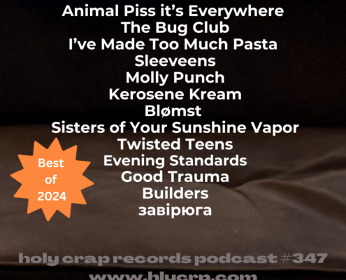 Ep 347! Best of 2024: With​​ music by: Animal Piss it’s Everywhere, The Bug Club, I’ve Made Too Much Pasta, Sleeveens, Molly Punch, Kerosene Kream, Blømst, Sisters of Your Sunshine Vapor, Twisted Teens, Evening Standards, Good Trauma, Builders, завірюга