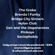 Ep 343! With​​ music by: The Groke, Brenda i Funky, Bridge City Sinners, Nylon Club, Gen and the Degenerates, Pinkeye, Sociophobia